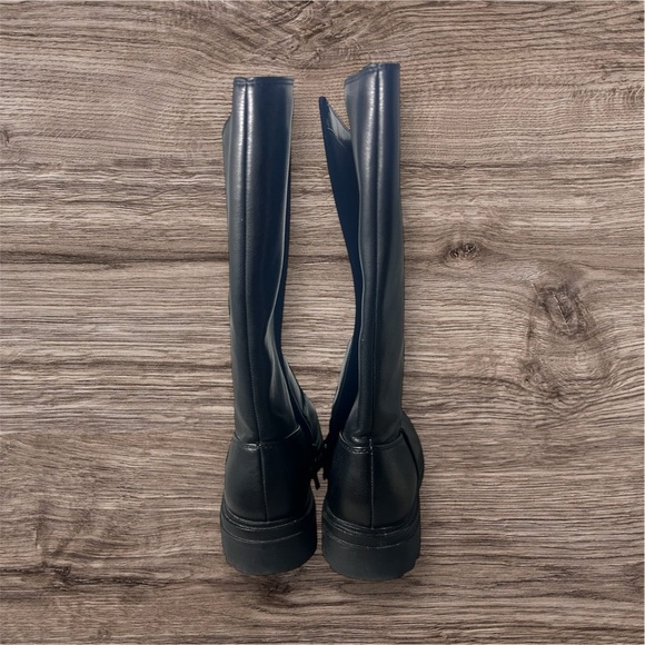 Art Classics Black Knee-High Leather Boots size 4 - Picture 3 of 4